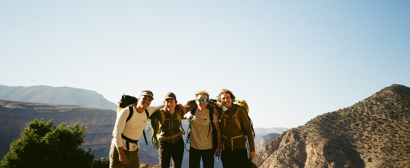 Climbing in Taghia – rock, friendship, and the magic of chaos by Daniel Felsner