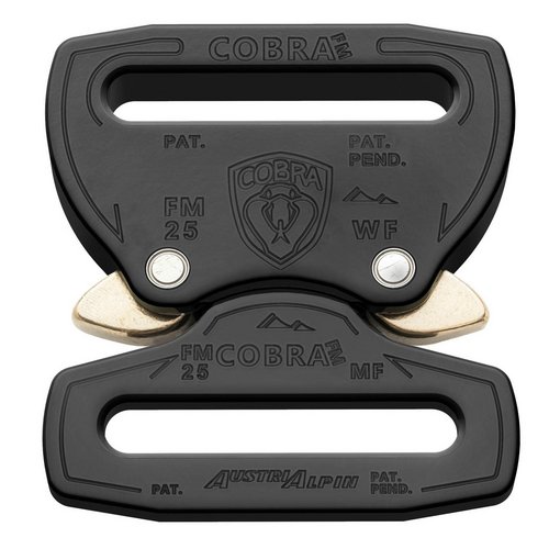 AustriAlpin buckle COBRA® PRO STYLE 9kN FY25RVF RED ANODIZED 25mm