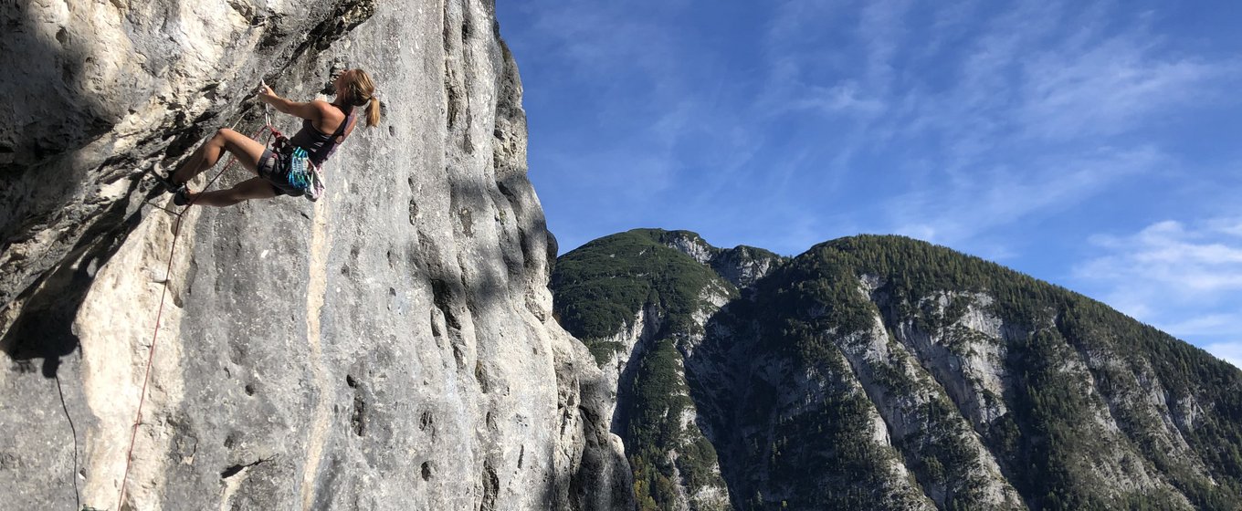 Climbing power at the Chinamauer: