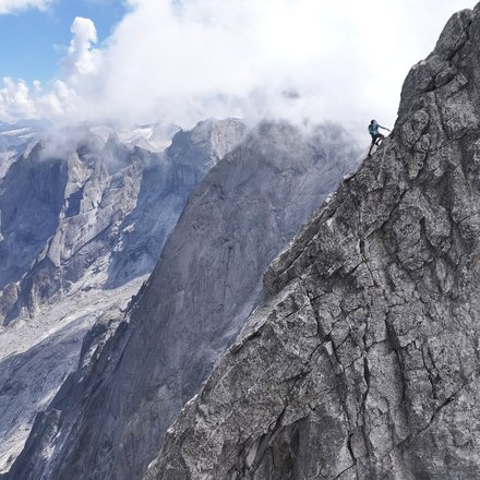 Martin Sieberer, Projekt Ridge 2 Ridge, Piz Badile